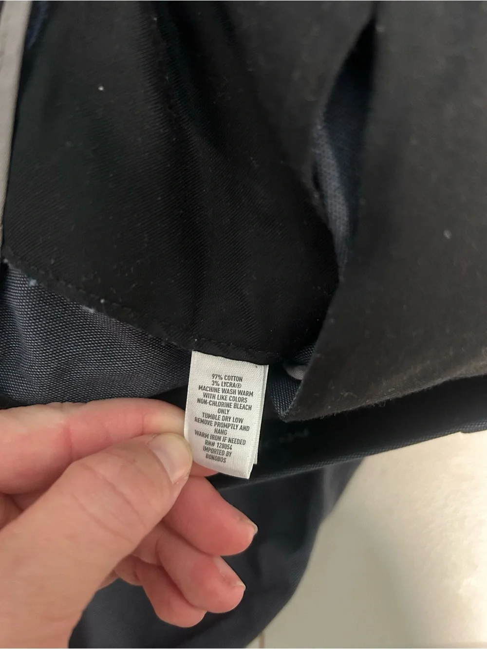 Bonobos Tailored Monday Dress Pants Men’s 32x30 Navy Blue Office Casual